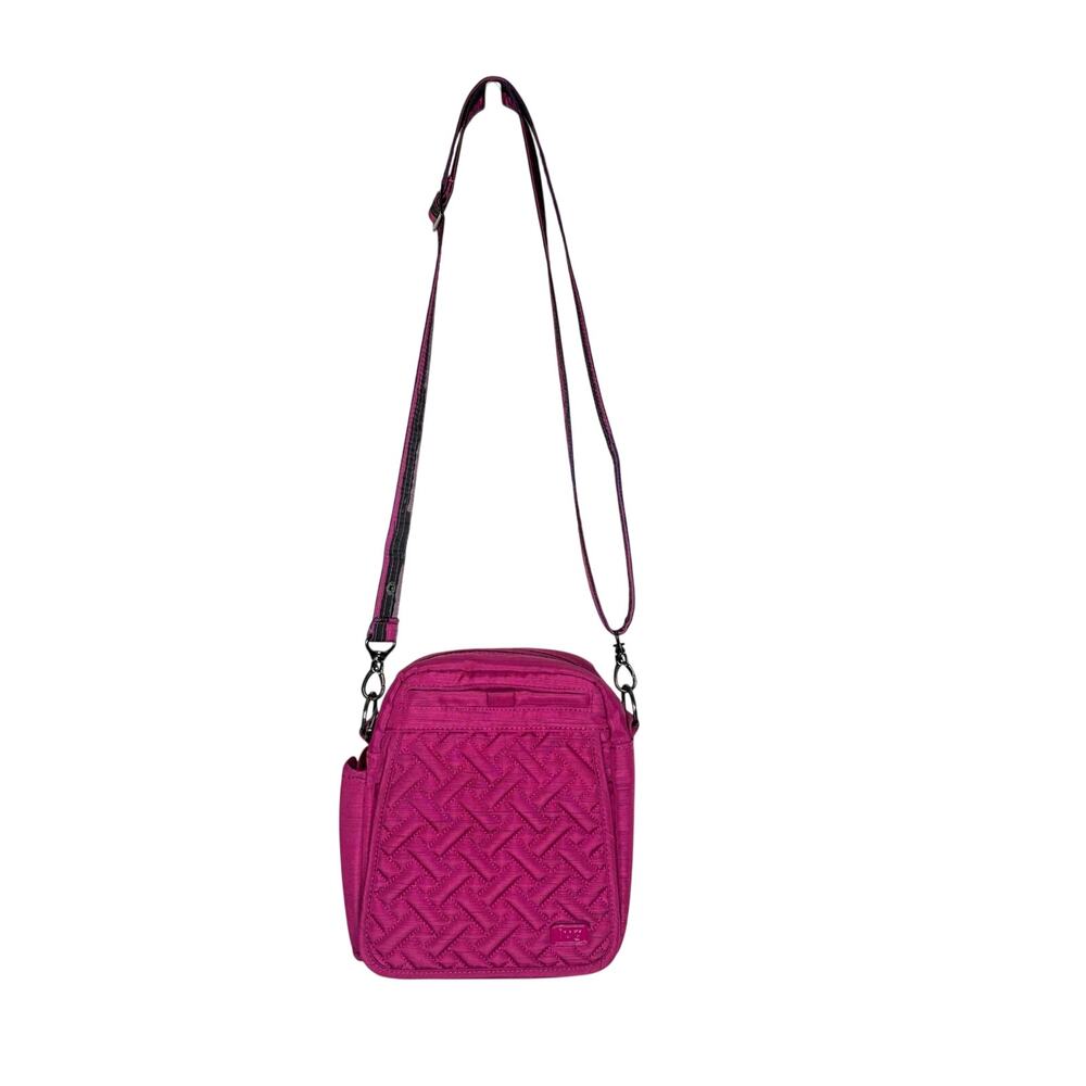 LUG Flapper RFID Convertible Crossbody Bag *One strap* Brushed Orchid Travel